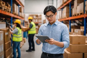 manajemen stok barang di gudang perusahaan