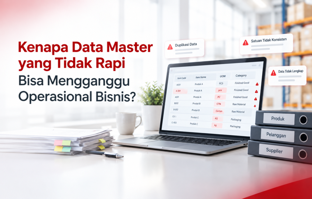 Kenapa Master Data yang Tidak Rapi Bisa Mengganggu Operasional Bisnis?