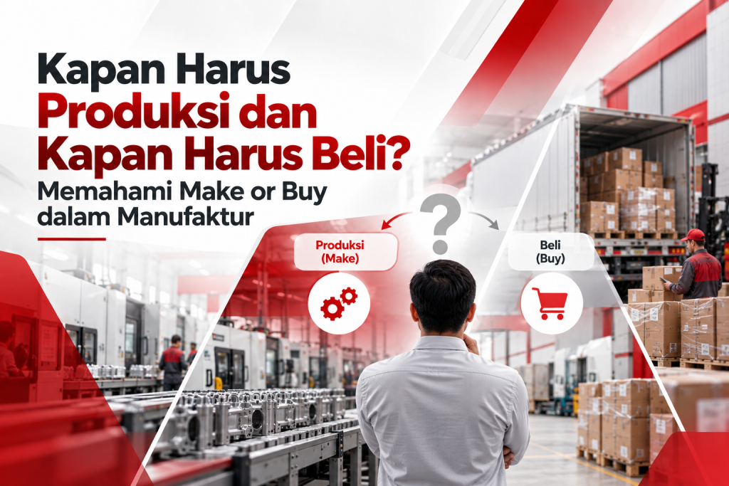 Kapan Harus Produksi dan Kapan Harus Beli? Memahami Make or Buy dalam Manufaktur